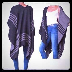 BB Dakota Reversible Poncho